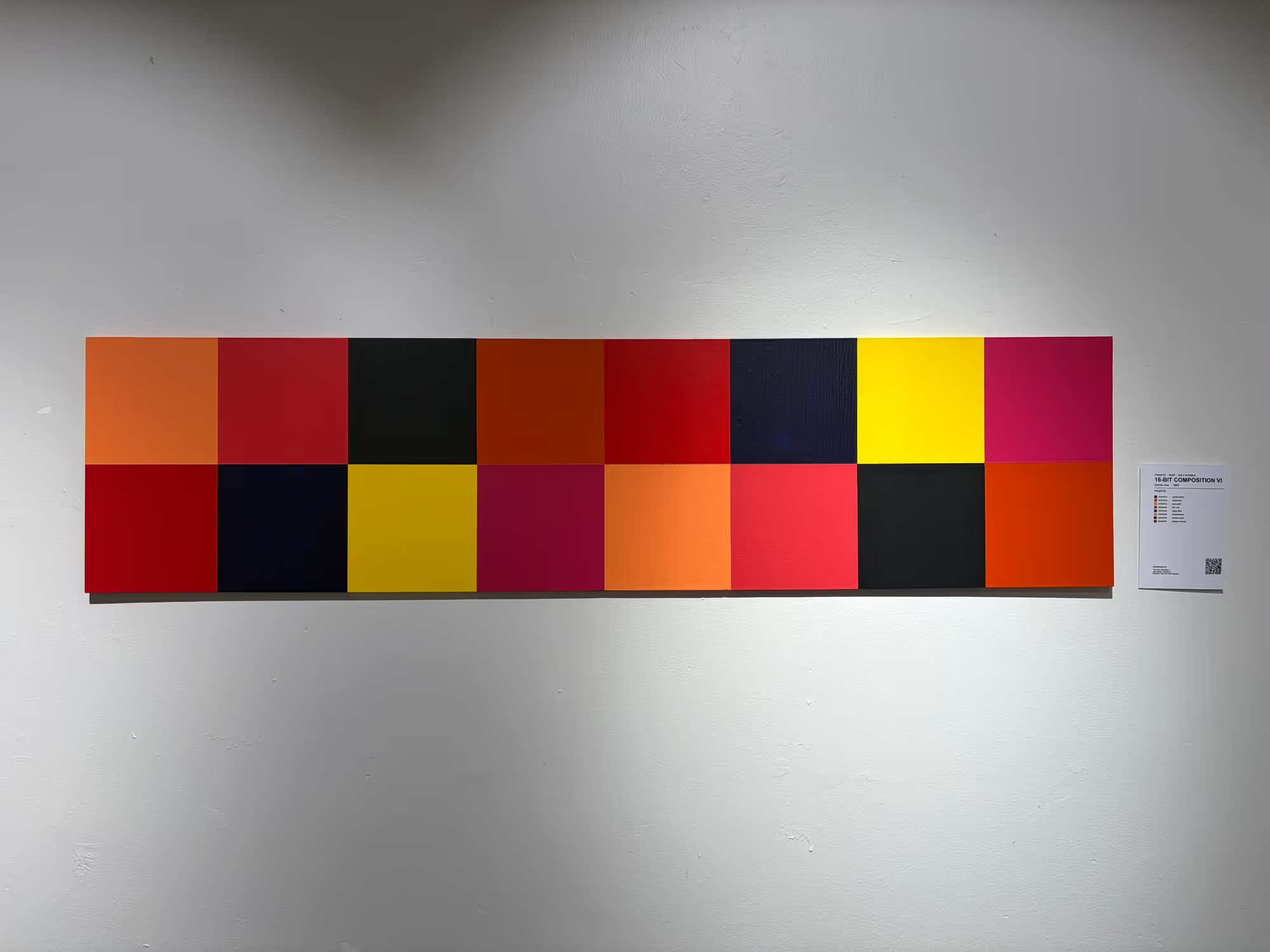 PixelArcade 16-bit composition at The Line Gallery