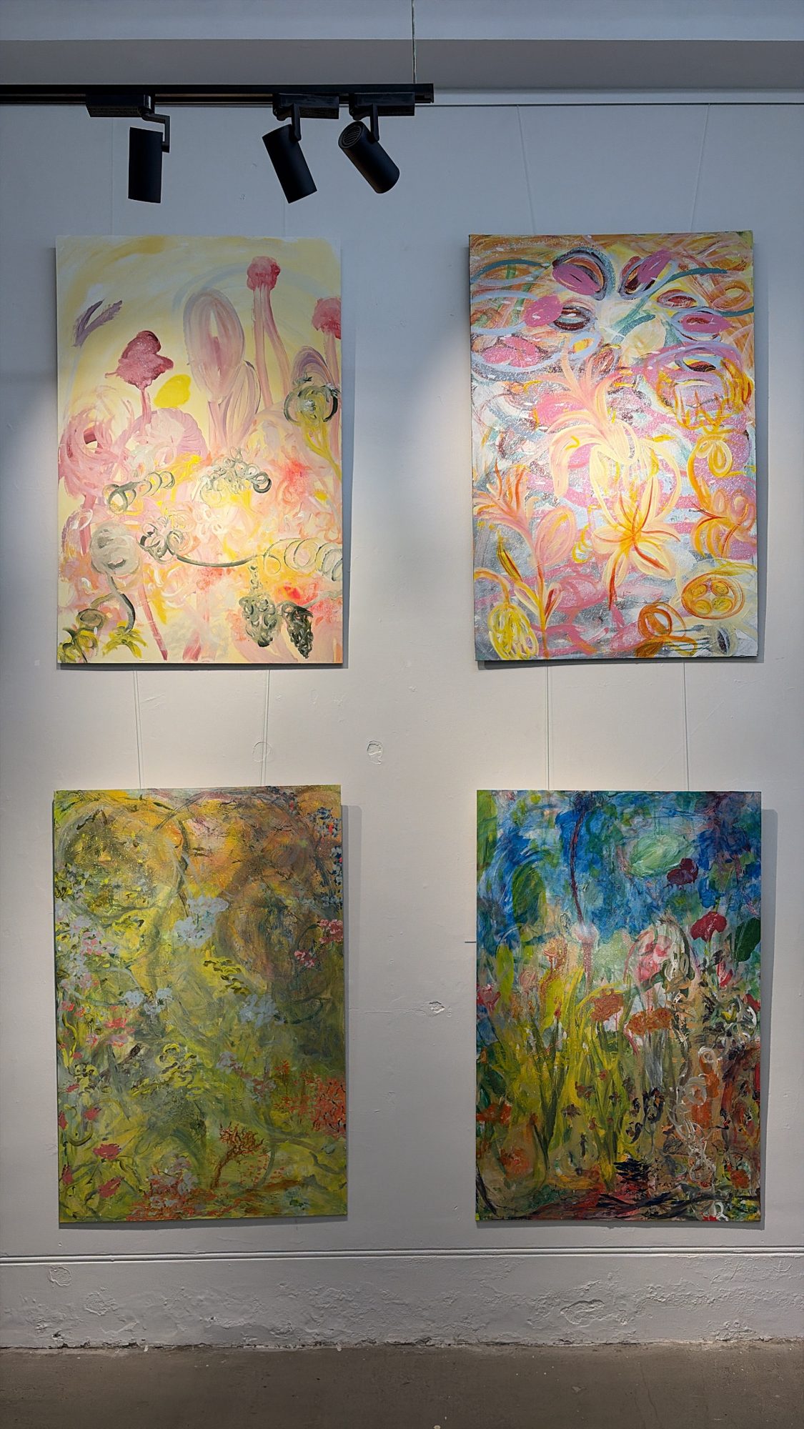 Flower paintings, Stock Room